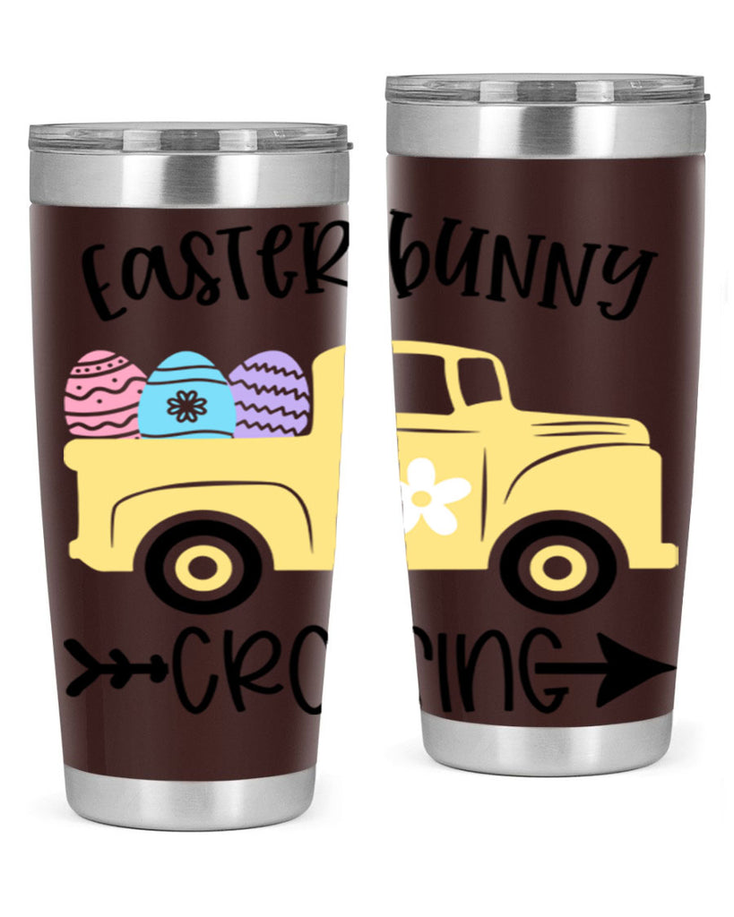 easter bunny crossing 59#- easter- Tumbler