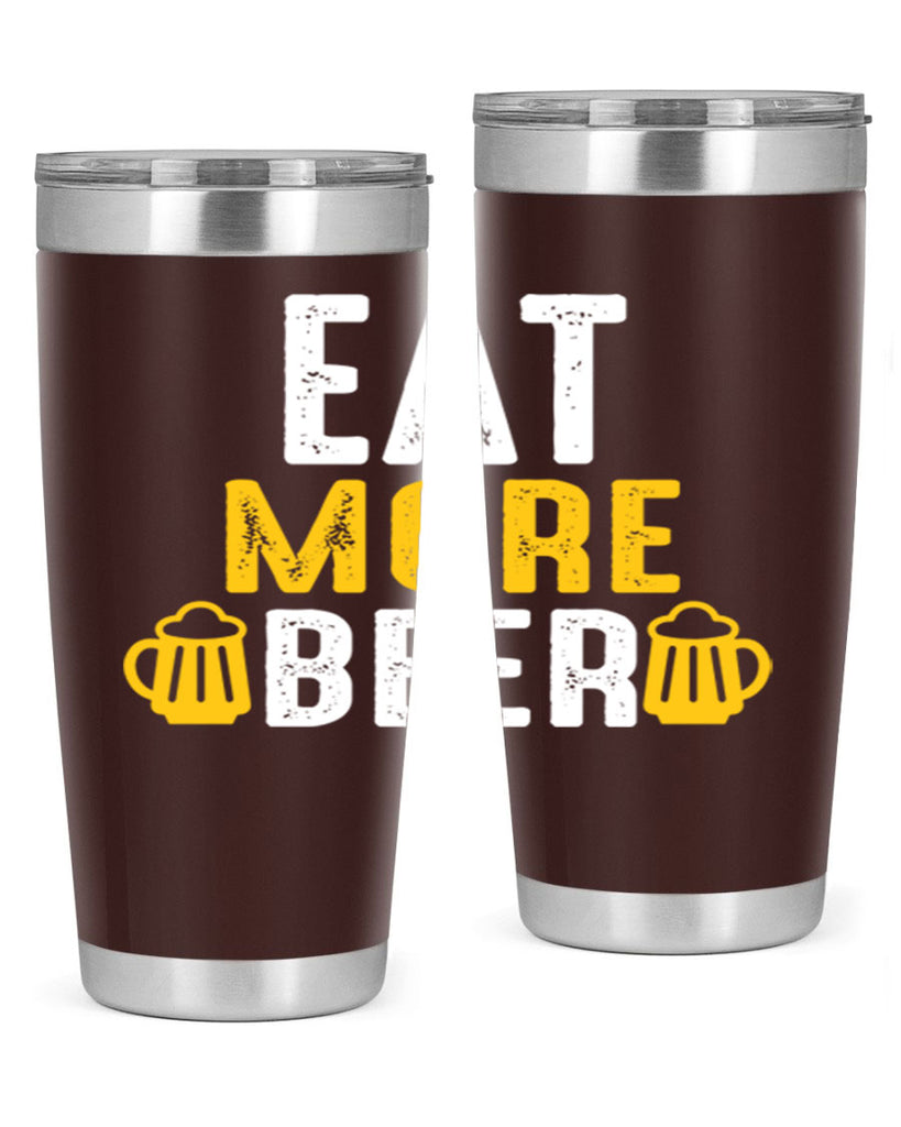 eat more beer 115#- beer- Tumbler