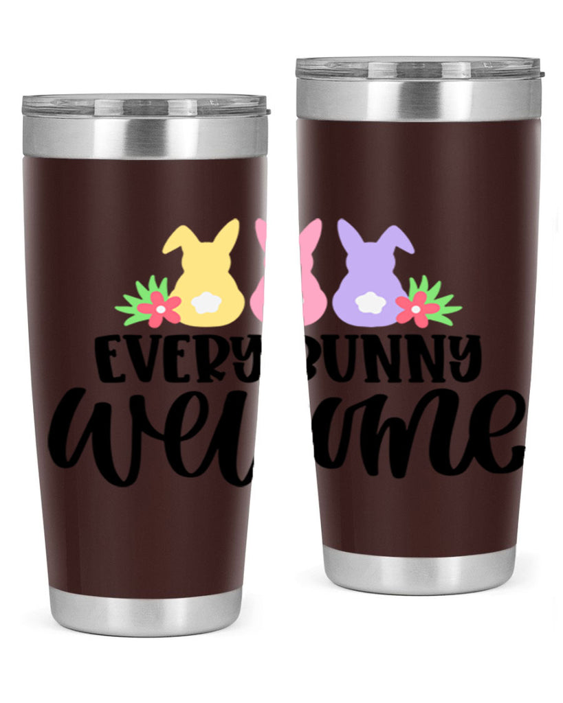 every bunny welcome 54#- easter- Tumbler