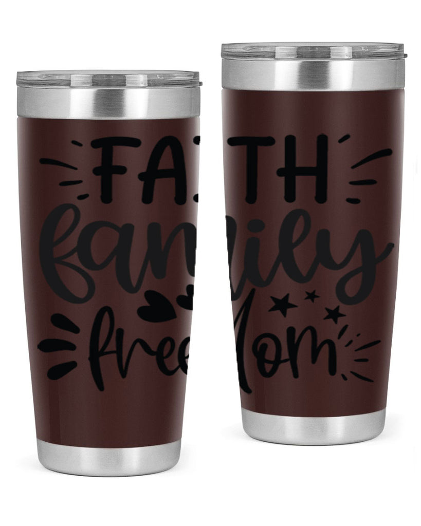 faith family freedom 43#- family- Tumbler