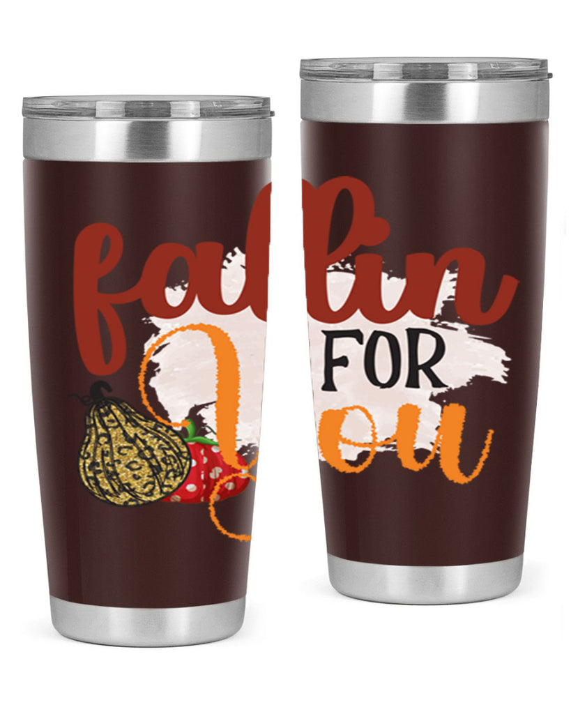fallin for you 167#- fall- Tumbler