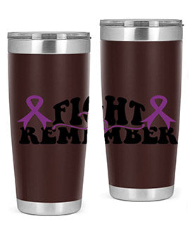 fight to remember 144#- alzheimers- Tumbler