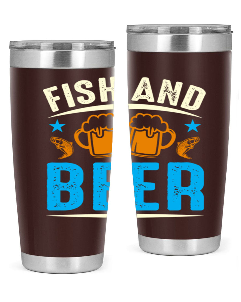 fish and beer 114#- beer- Tumbler