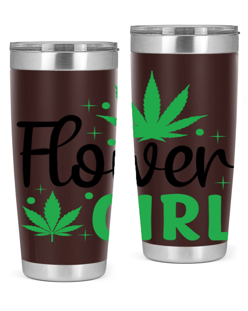 flower girl 83#- marijuana- Tumbler