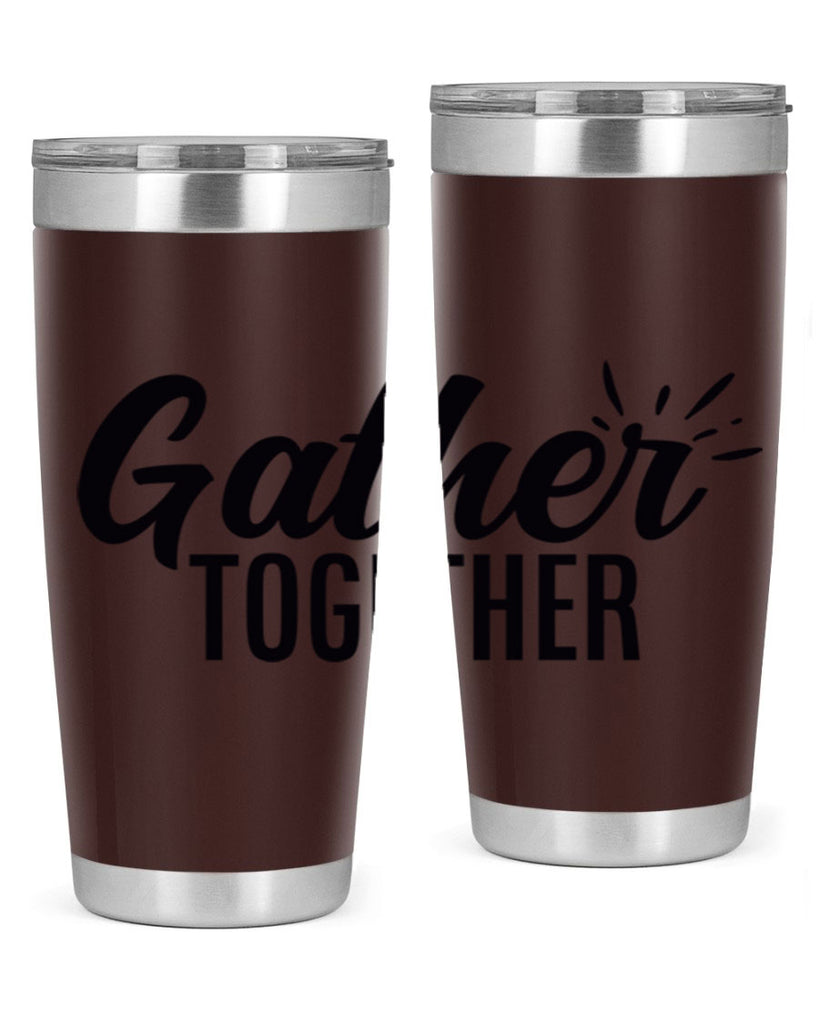 gather together 60#- thanksgiving- Tumbler