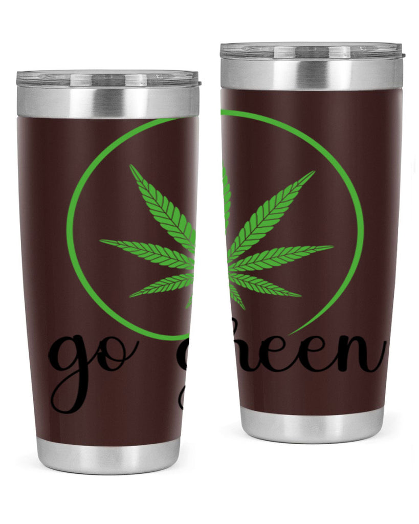 go green cannabis 92#- marijuana- Tumbler