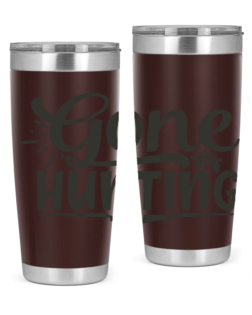 gone hunting 13#- hunting- Tumbler