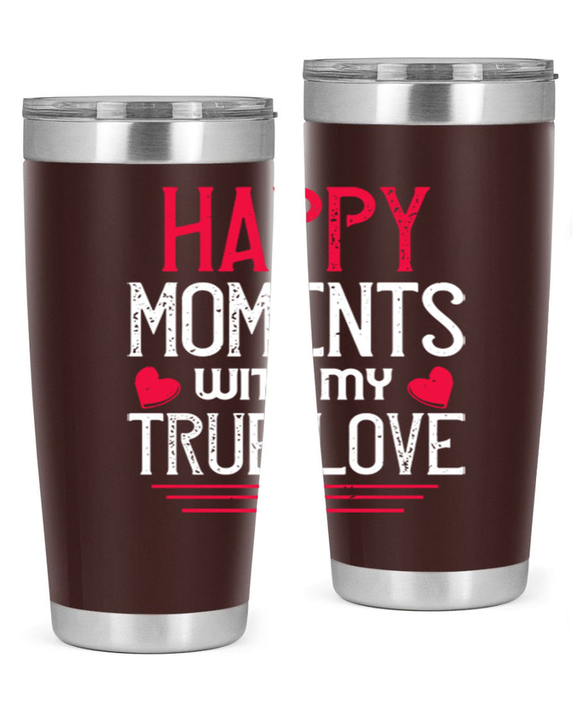 happy moment whith my true love 60#- valentines day- Tumbler