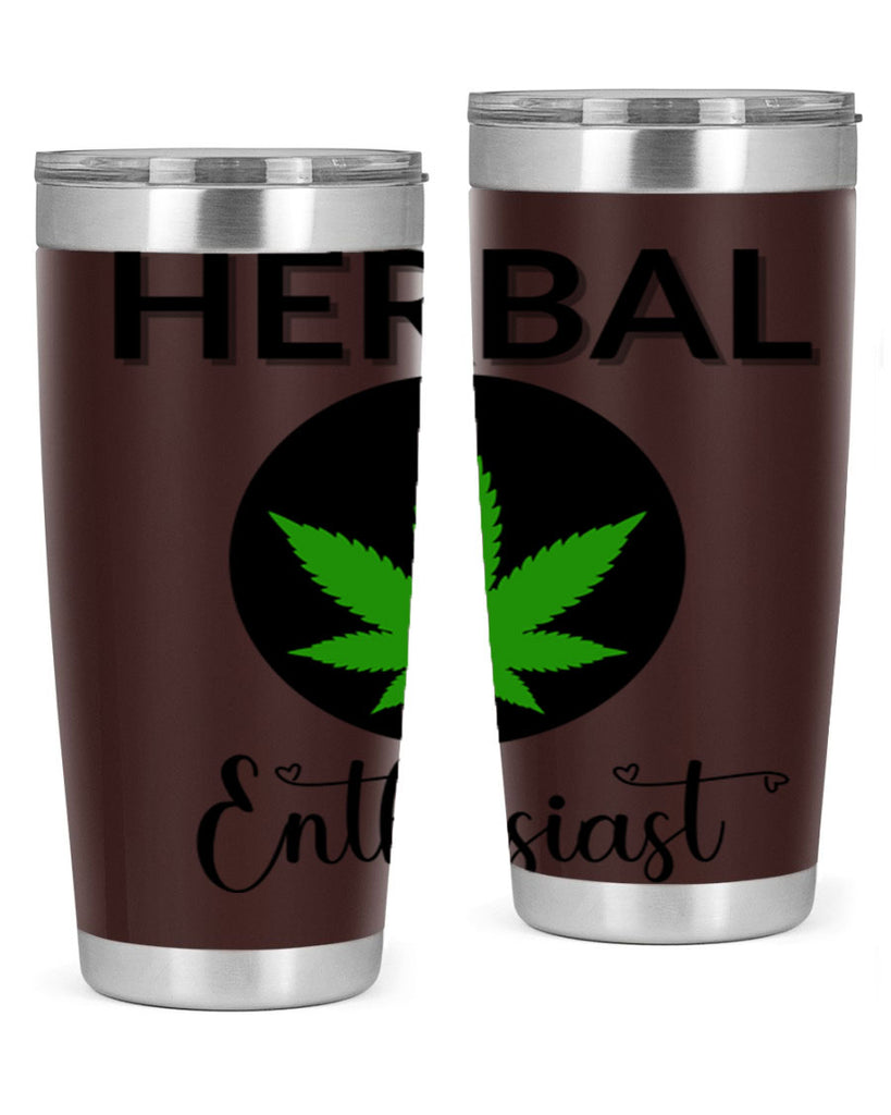 herbal enthusiast 109#- marijuana- Tumbler