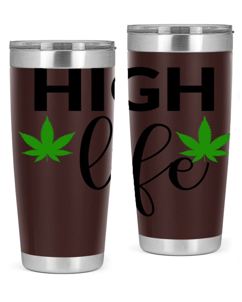 high life 117#- marijuana- Tumbler