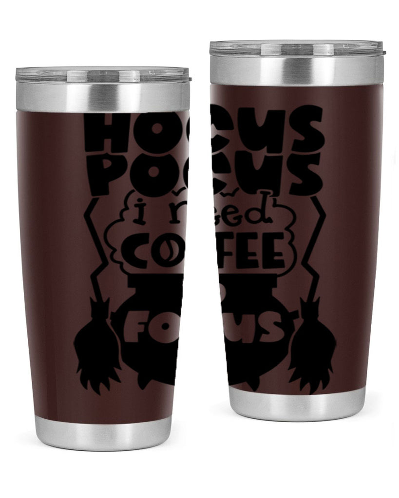 hocus pocus i nees coffee to focus 58#- halloween- Tumbler