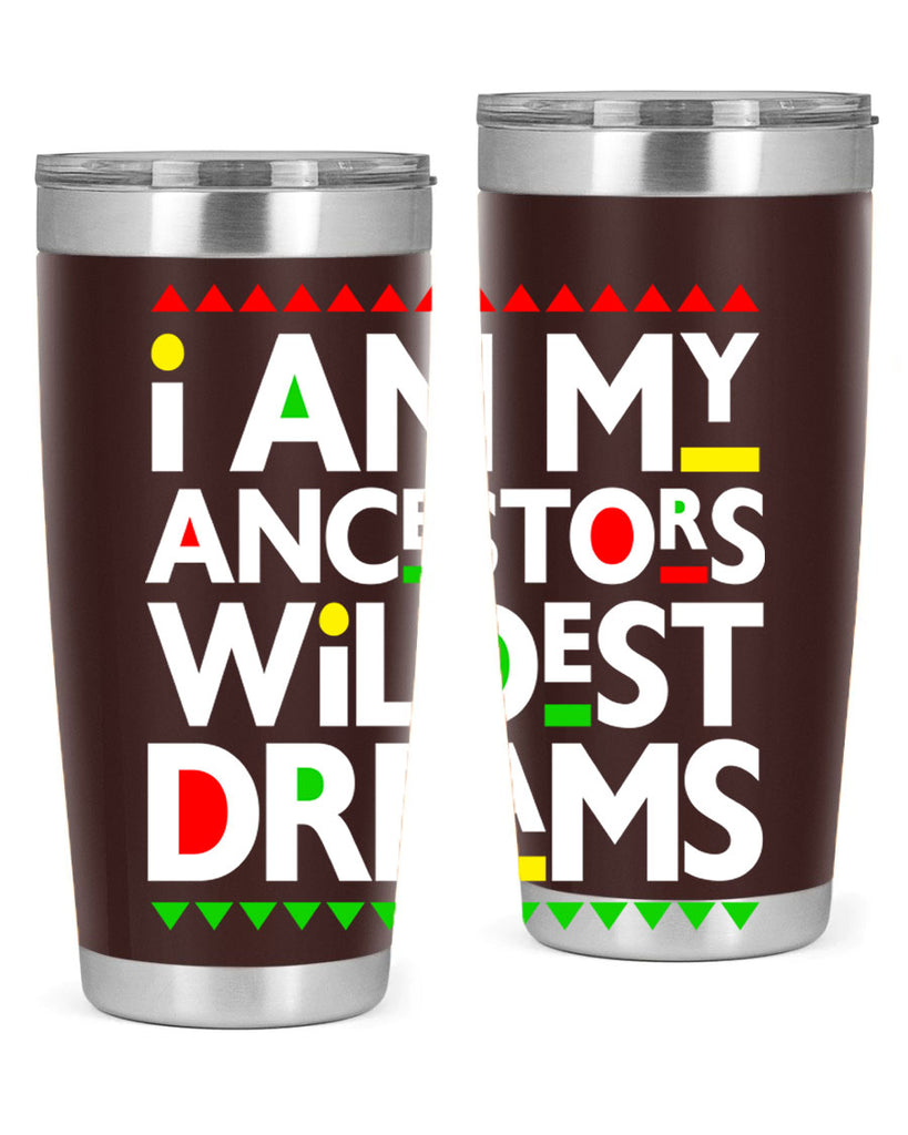 i am my  ancestors wildest dreams 115#- black words phrases- Cotton Tank