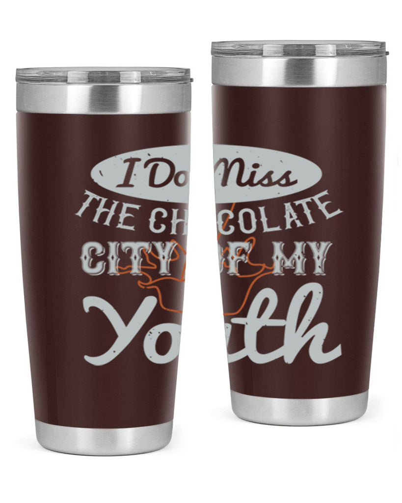 i do miss the chocolate city of my youth 37#- chocolate- Tumbler