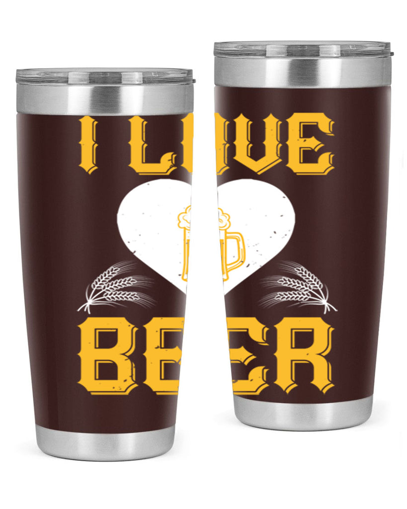 i love beer 74#- beer- Tumbler