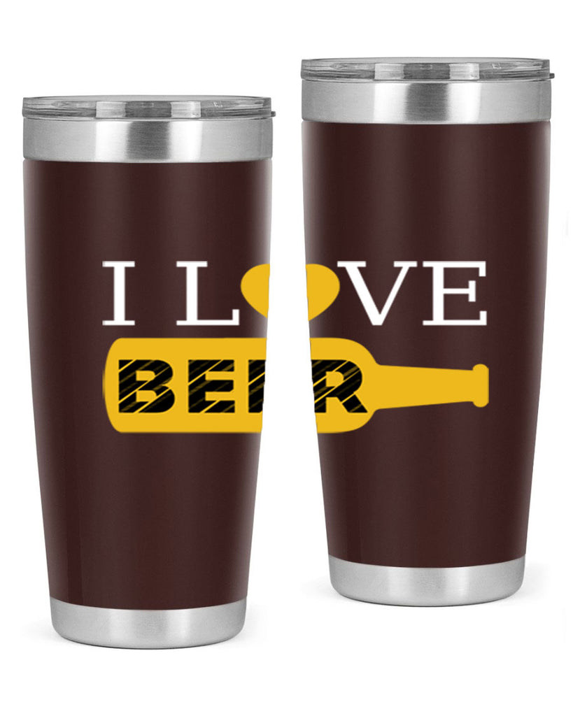 i love beer 75#- beer- Tumbler