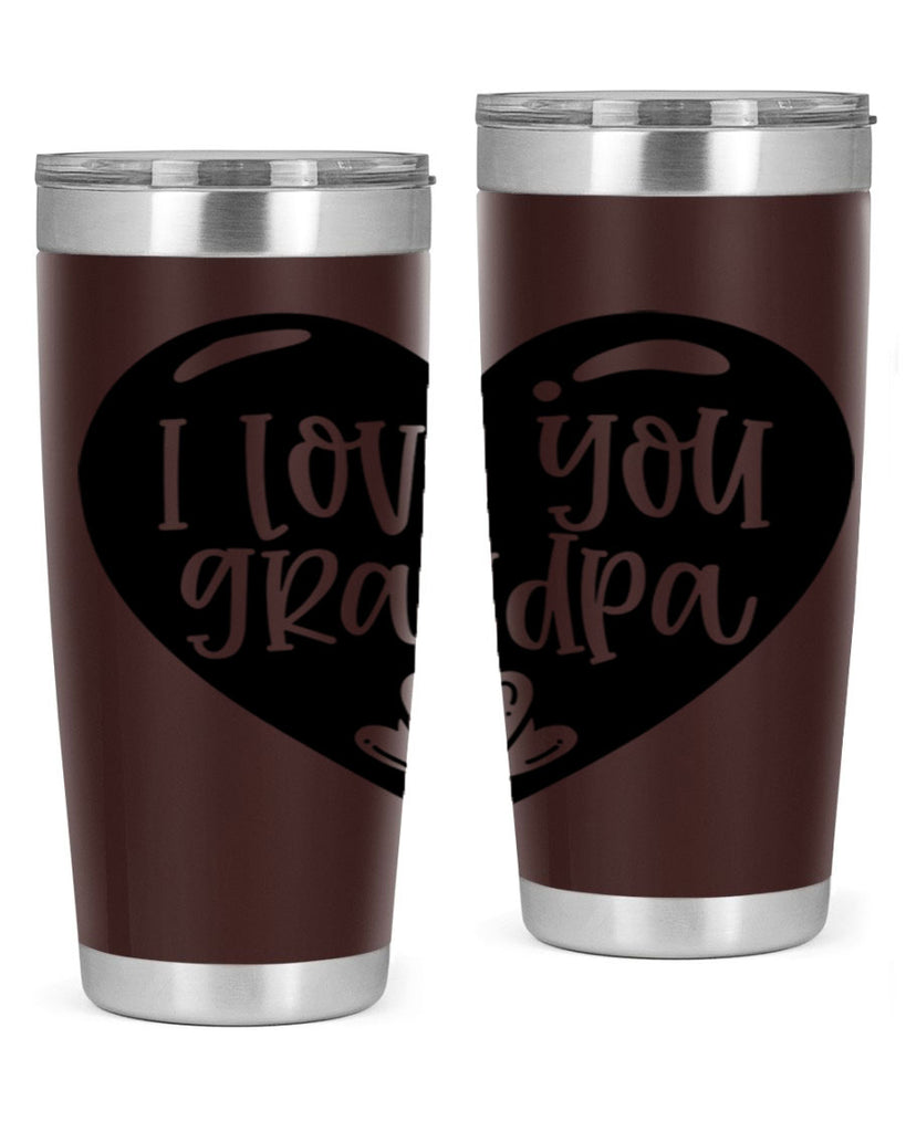 i love you grandpa 39#- fathers day- Tumbler