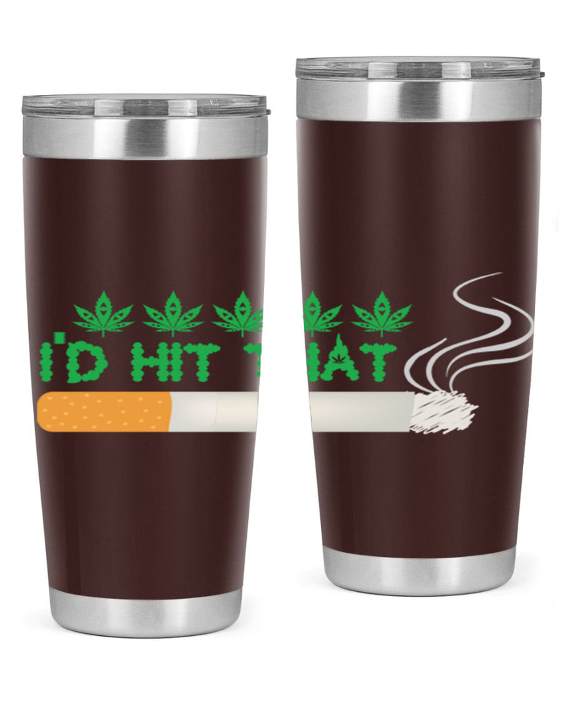 id hit that weed 142#- marijuana- Tumbler