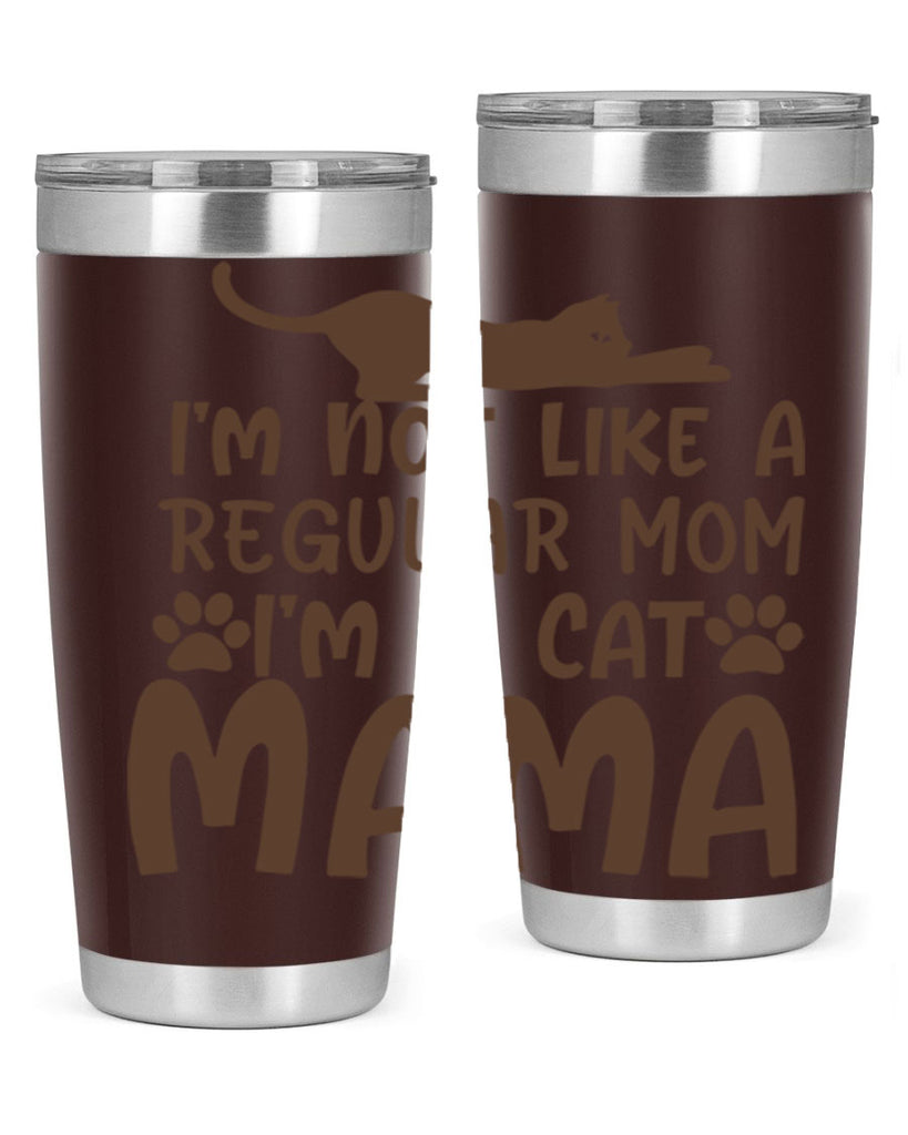 im not like a regular mom im a cat mama 256#- mom- Tumbler