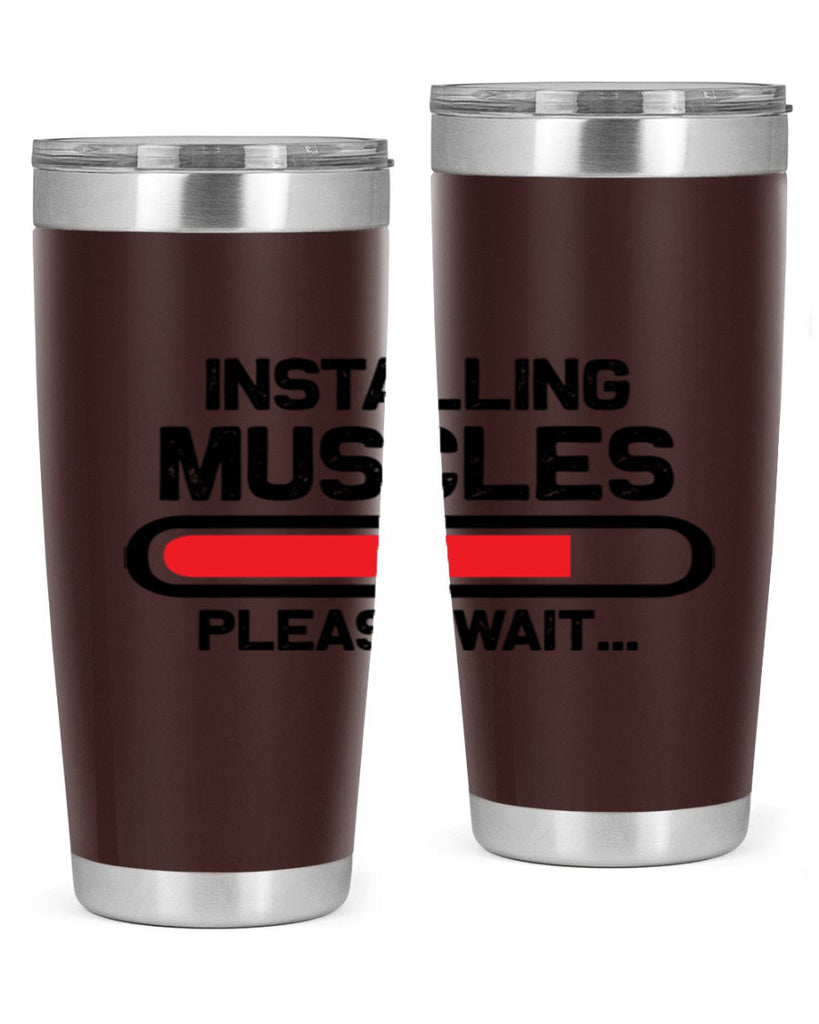 installing muscles please wait 7#- gym- Tumbler