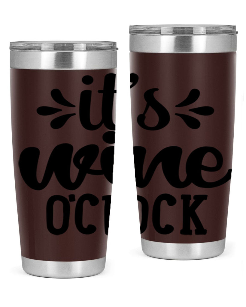 it is wine oclock 190#- wine- Tumbler