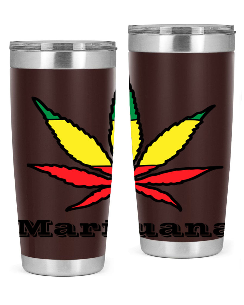 jamican cannabis 164#- marijuana- Tumbler