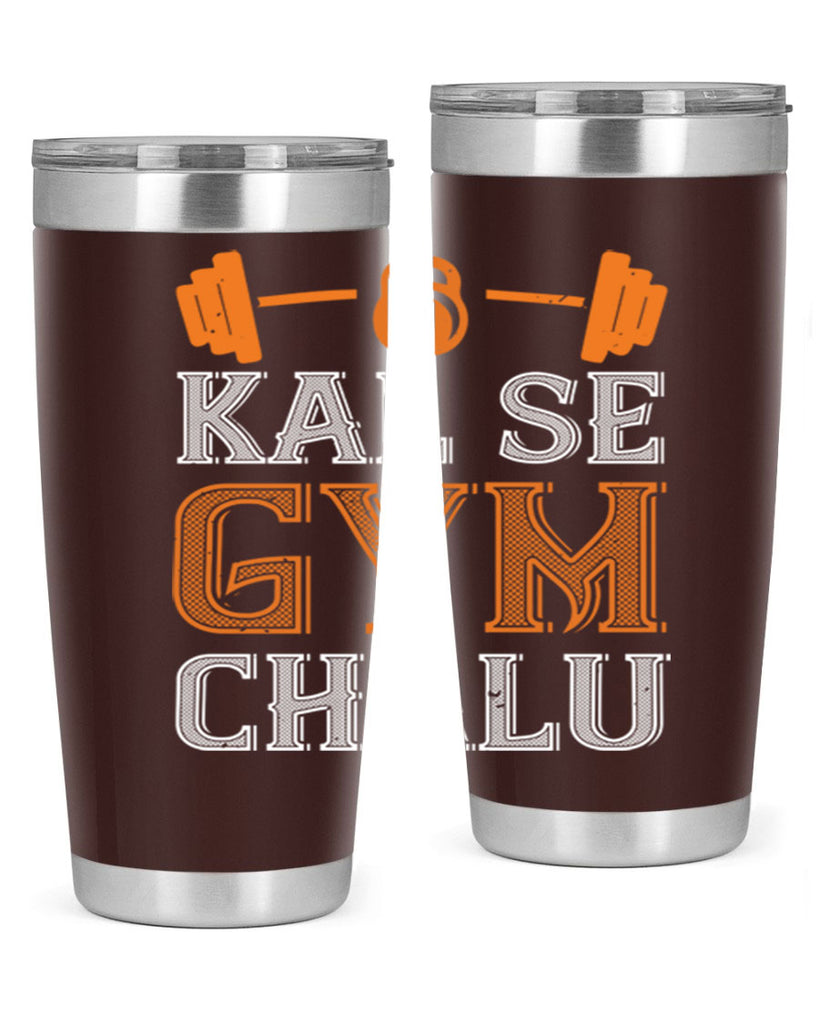 kal se gym chalu 86#- gym- Tumbler