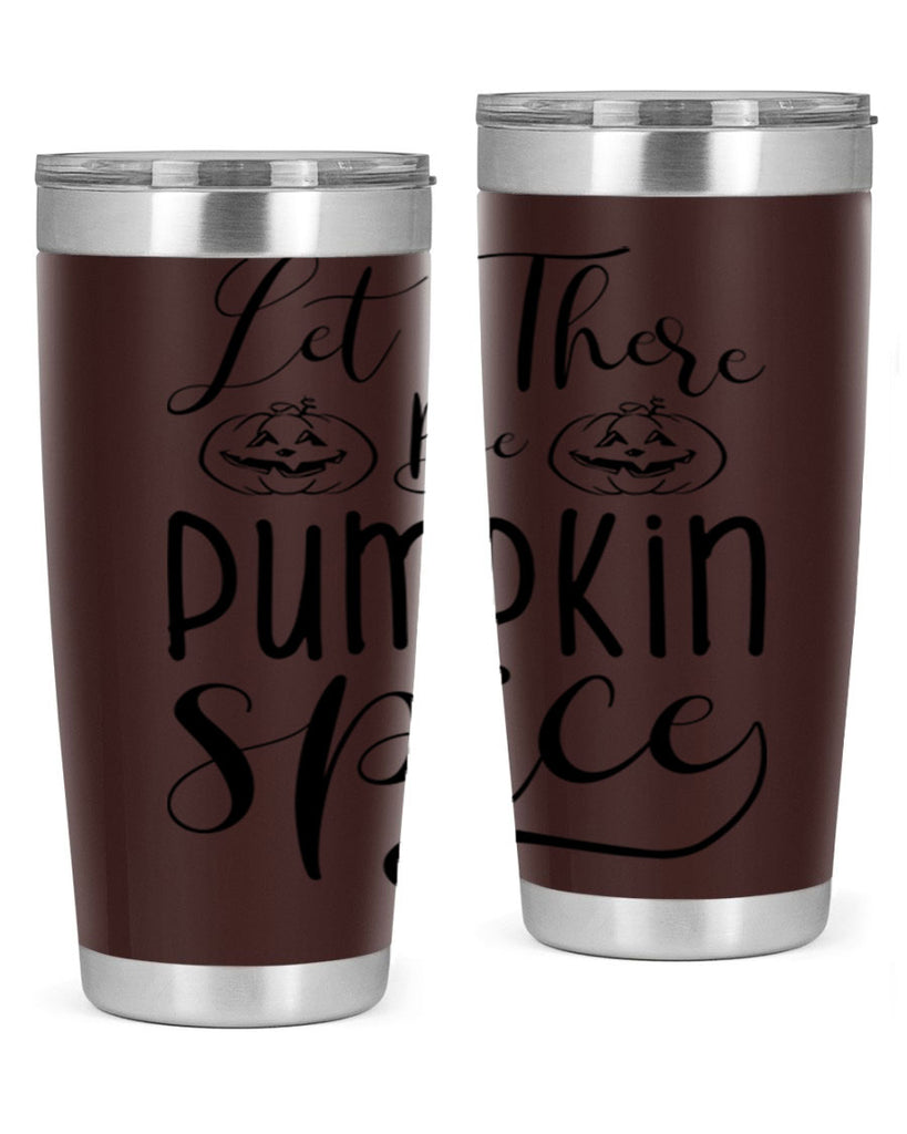 let there be pumpkin spice 400#- fall- Tumbler