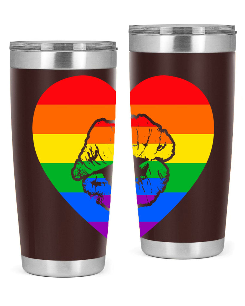 lgbt rainbow cool lip lgbt 96#- lgbt- Tumbler