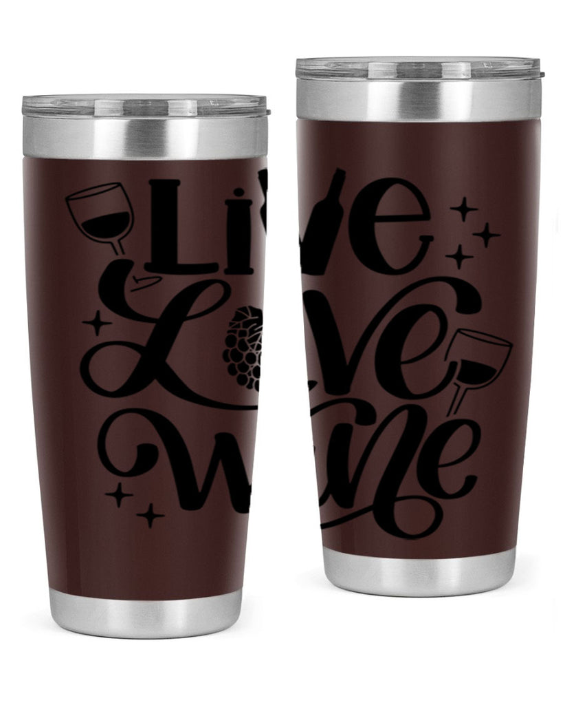 live love wine 43#- wine- Tumbler