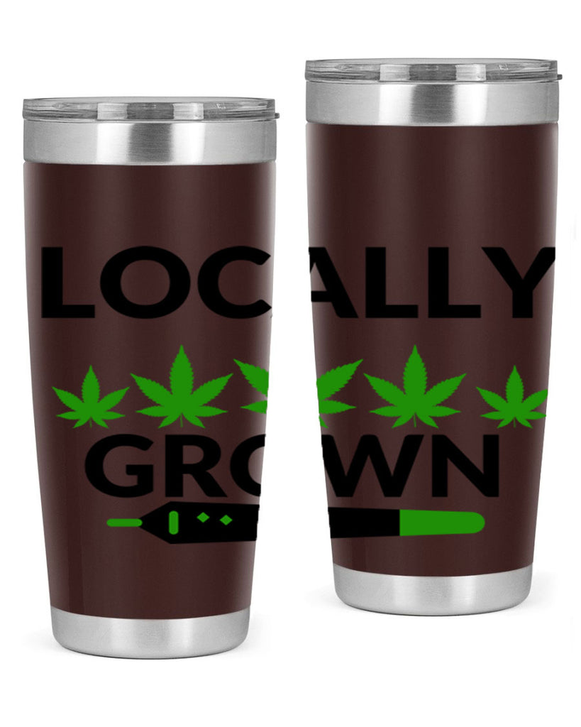 locally grown weed 185#- marijuana- Tumbler