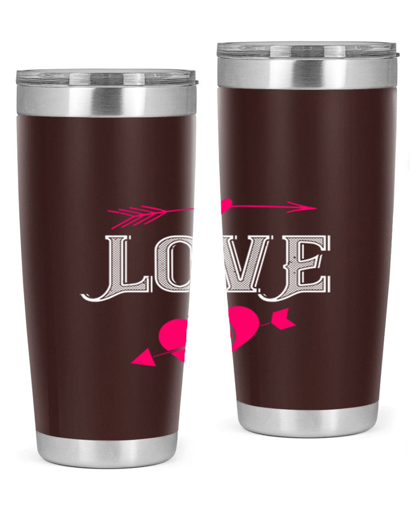 love 41#- valentines day- Tumbler