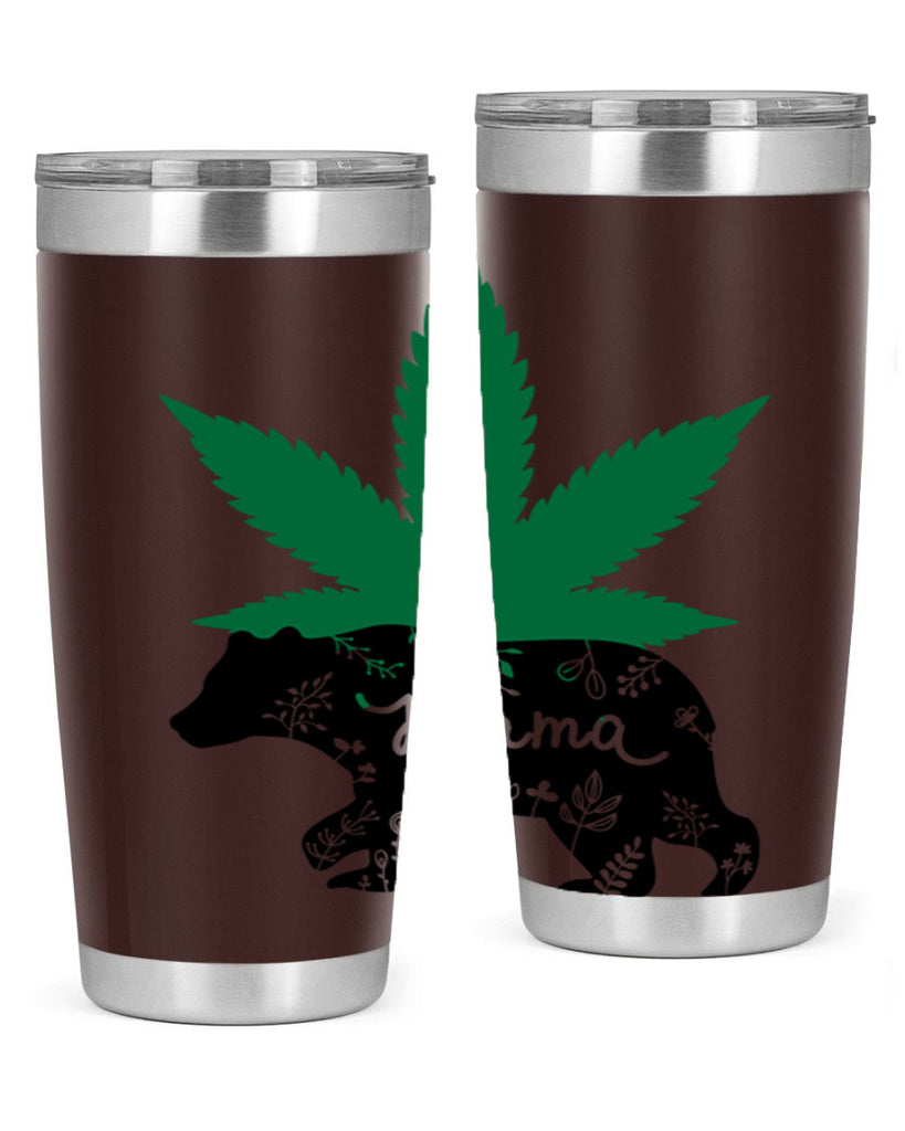 mama bear weed 196#- marijuana- Tumbler