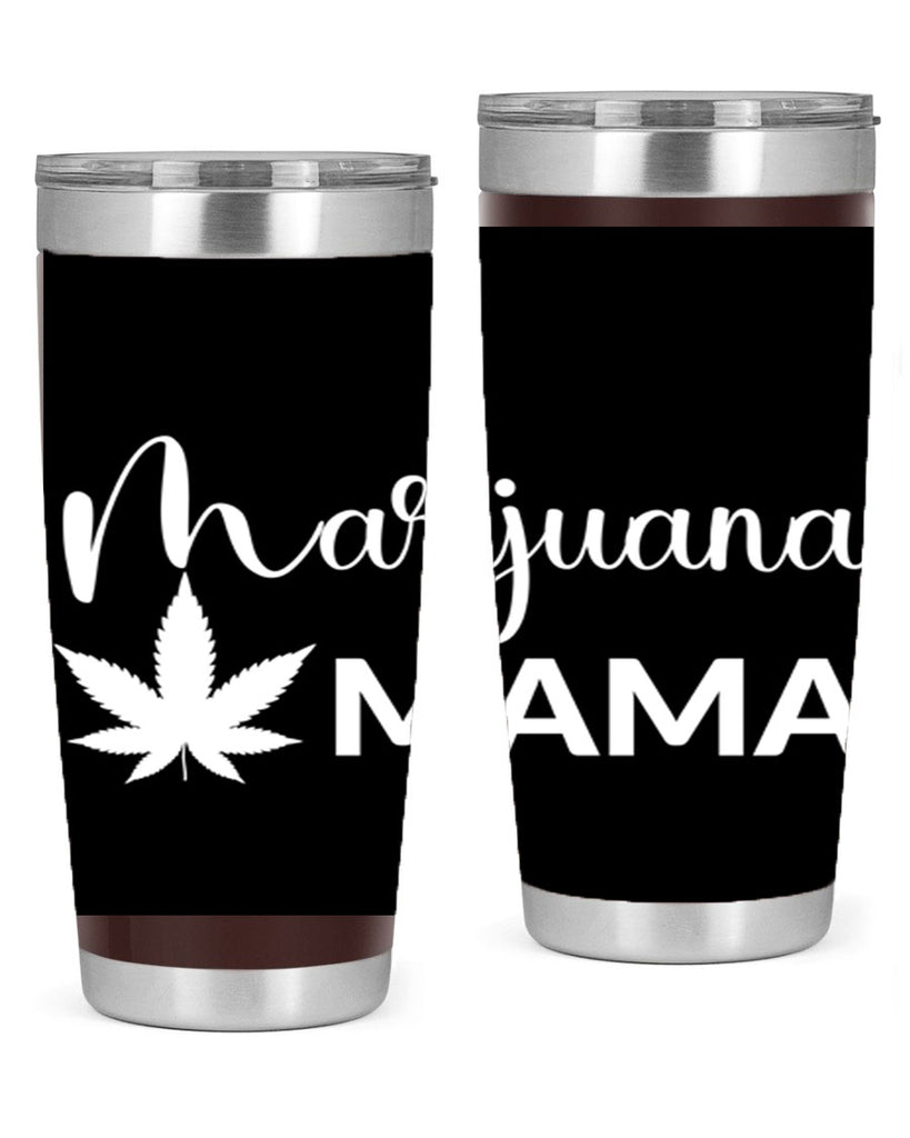 marijuana mama 202#- marijuana- Tumbler