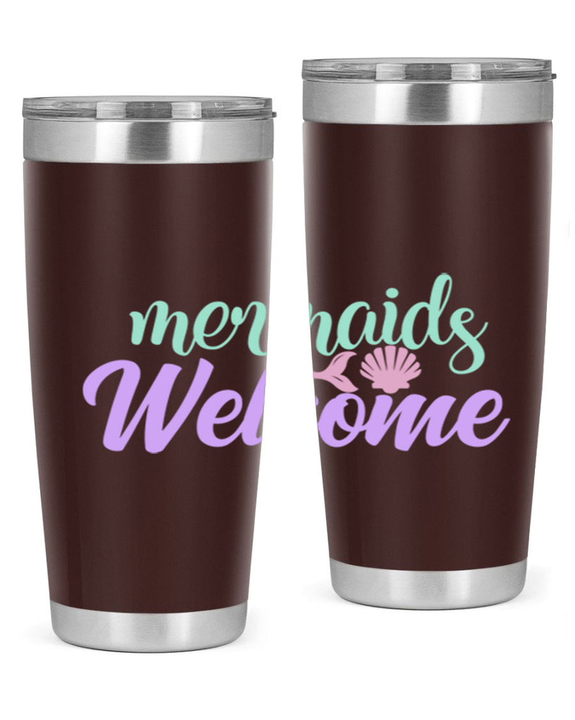 mermaids welcome 6#- mermaid- Tumbler