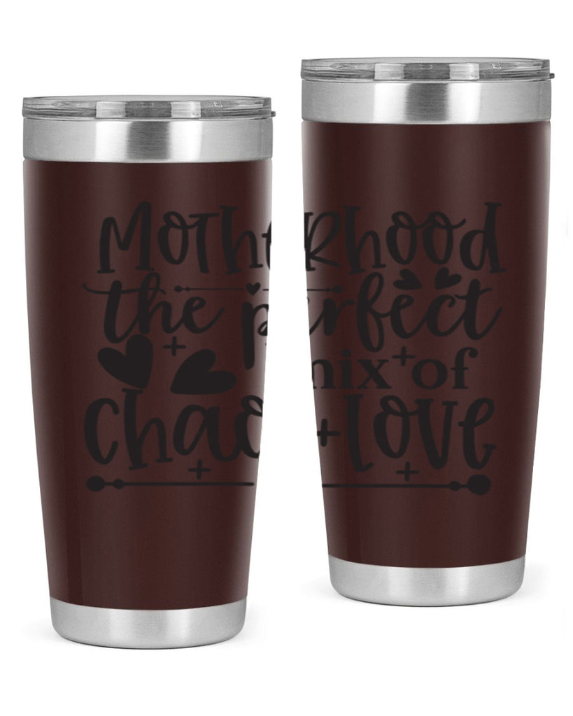 motherhood the perfect chas love 375#- mom- Tumbler