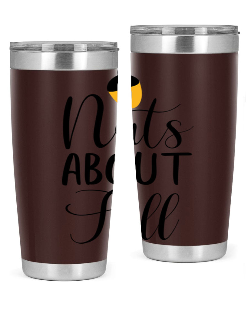 nuts about fall 445#- fall- Tumbler