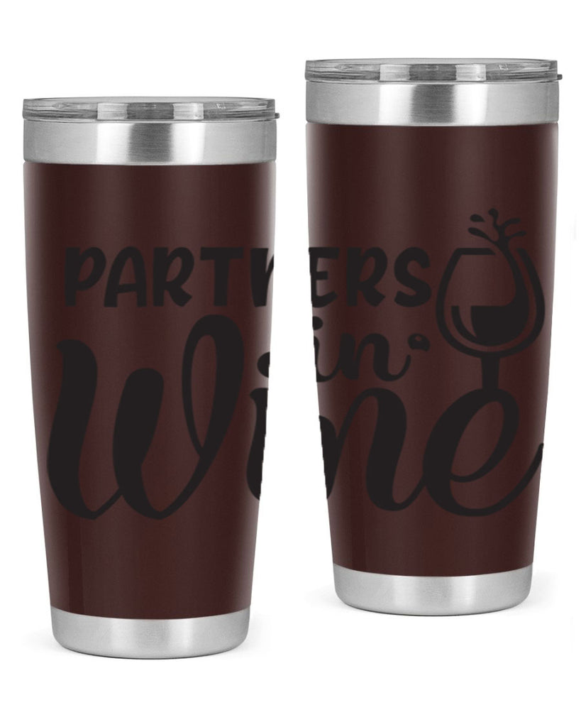 partners in wine 175#- wine- Tumbler