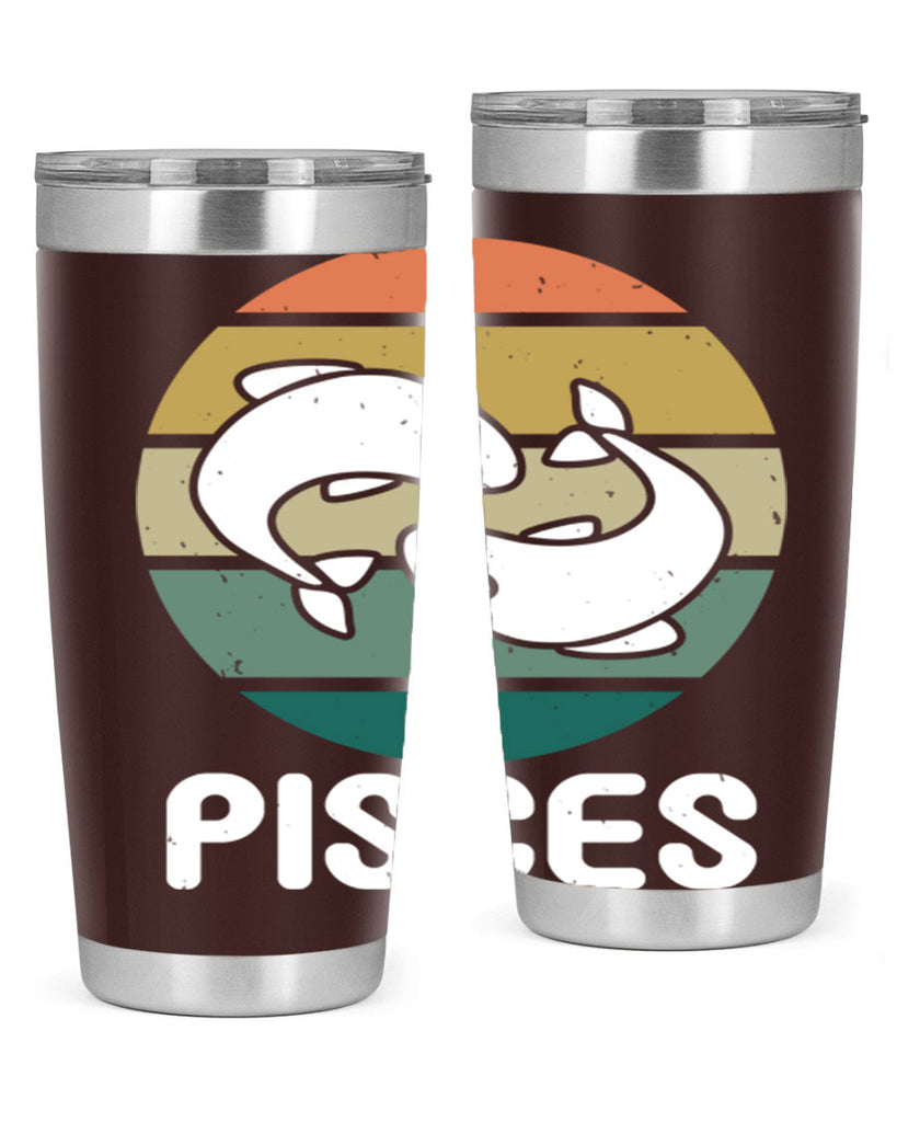 pisces 346#- zodiac- Tumbler