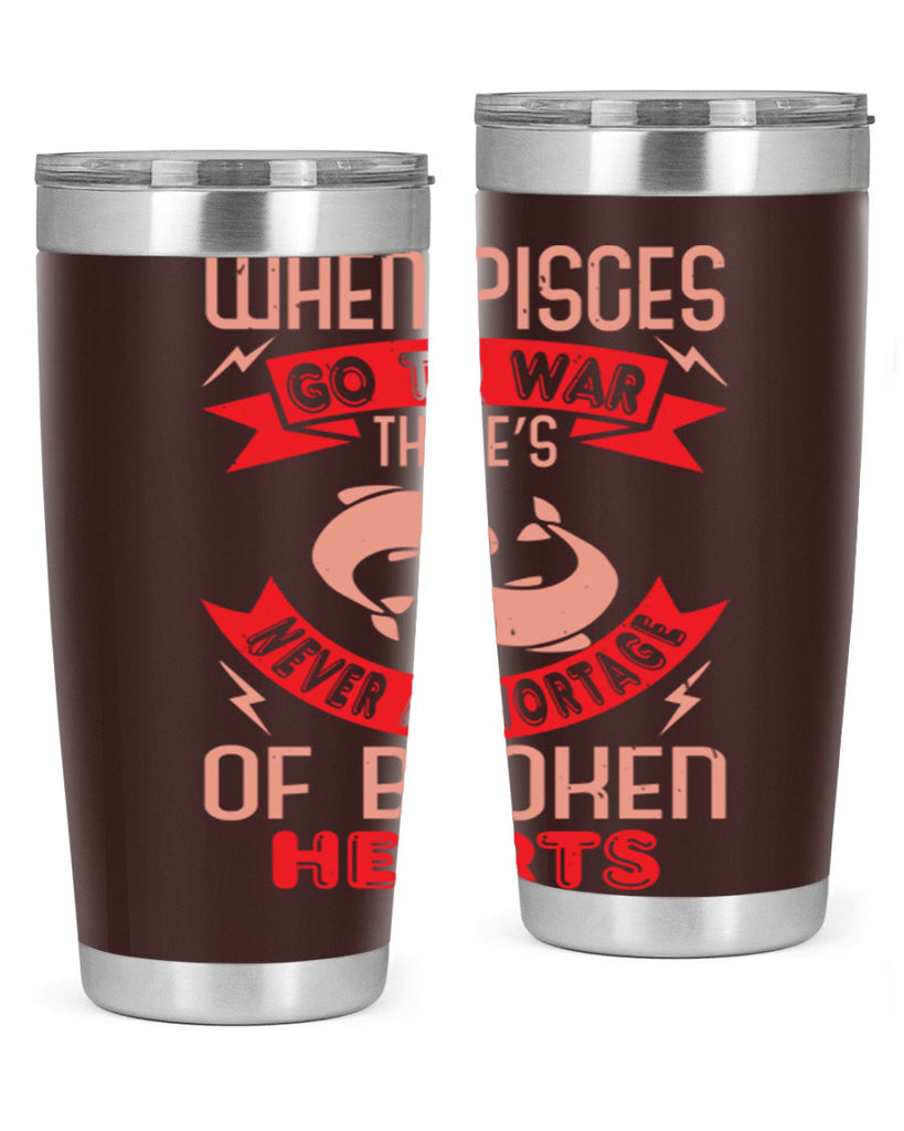 pisces 360#- zodiac- Tumbler