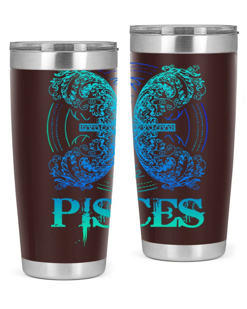 pisces Zodiac 381#- zodiac- Tumbler