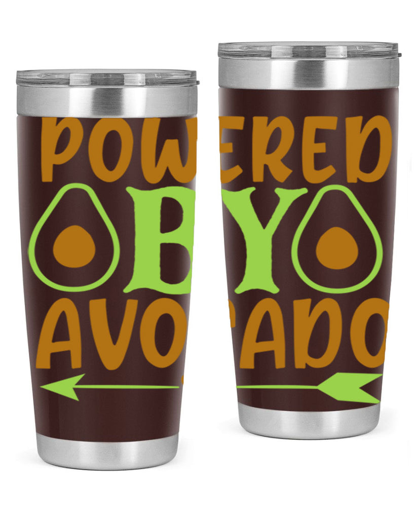 powered by avocado 3#- avocado- Tumbler