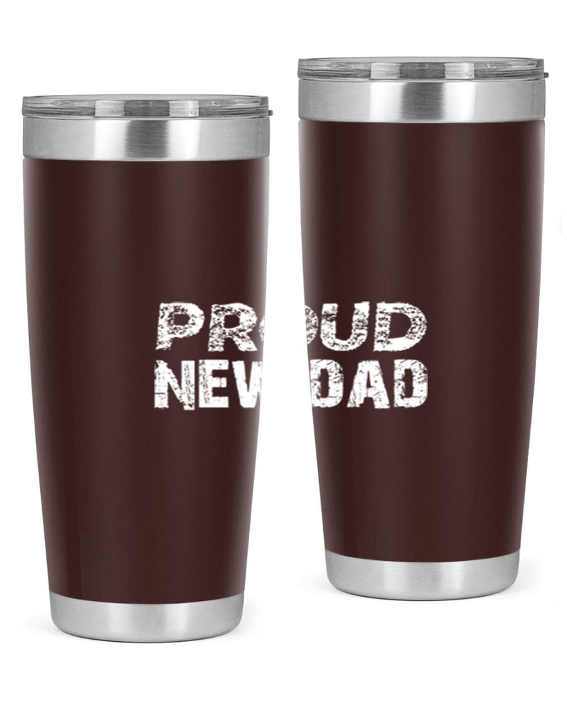 proud new dad 70#- dad- Tumbler