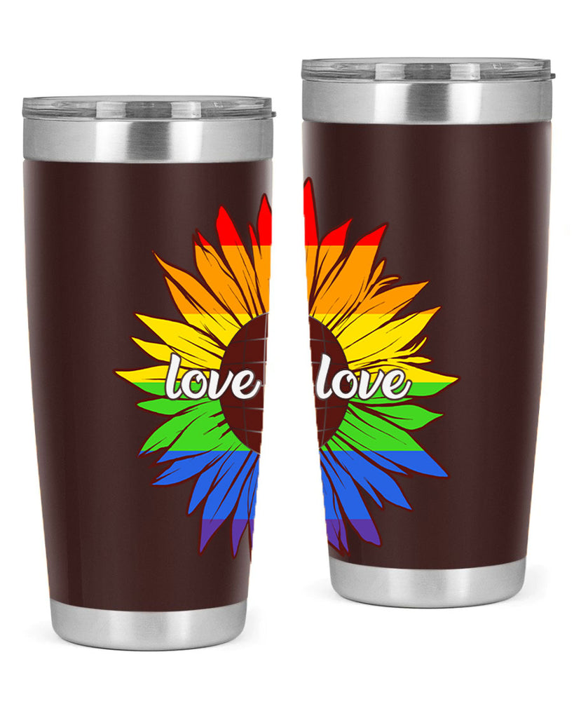 rainbow sunflower love is love 26#- lgbt- Tumbler