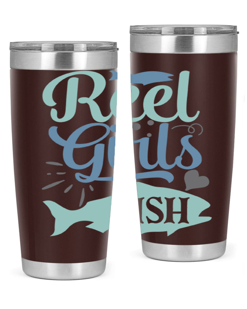 reel girls fish 198#- fishing- Tumbler