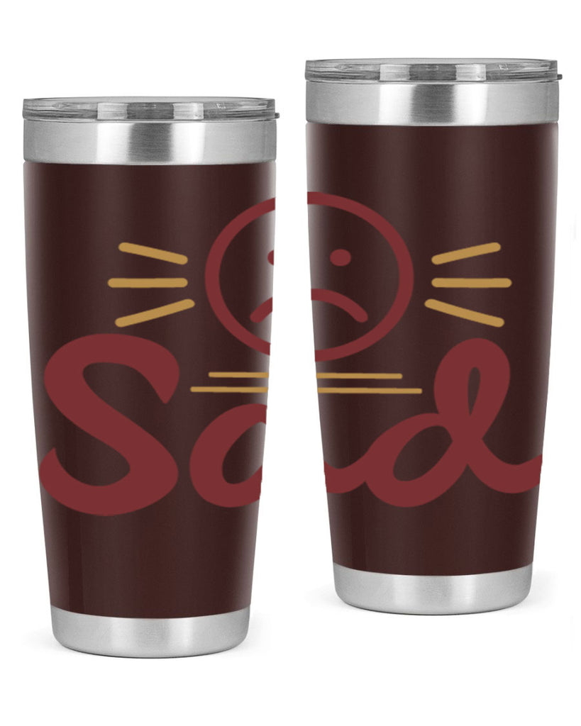 sad 5#- fathers day- Tumbler