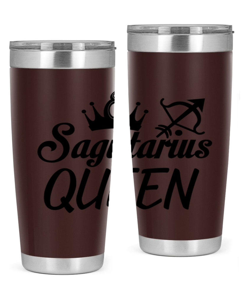 sagittarius queen 412#- zodiac- Tumbler