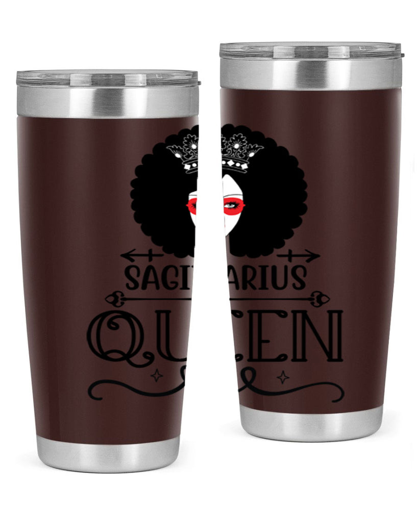 sagittarius queen 414#- zodiac- Tumbler