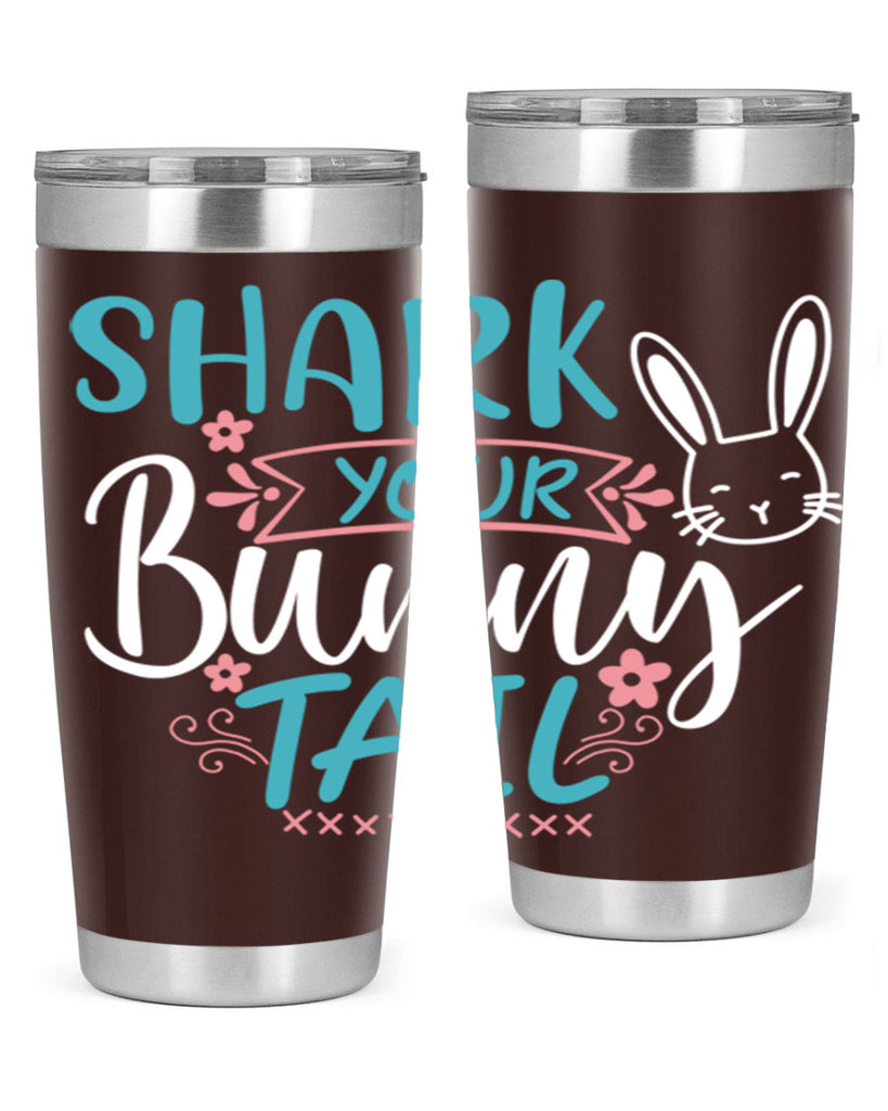 shark your bunny tail 9#- easter- Tumbler