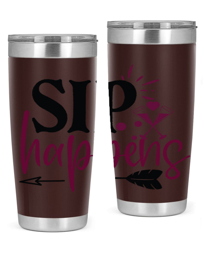 sip happens 164#- wine- Tumbler