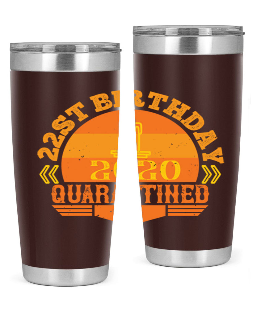 st birthday quarantined 274#- fathers day- Tumbler